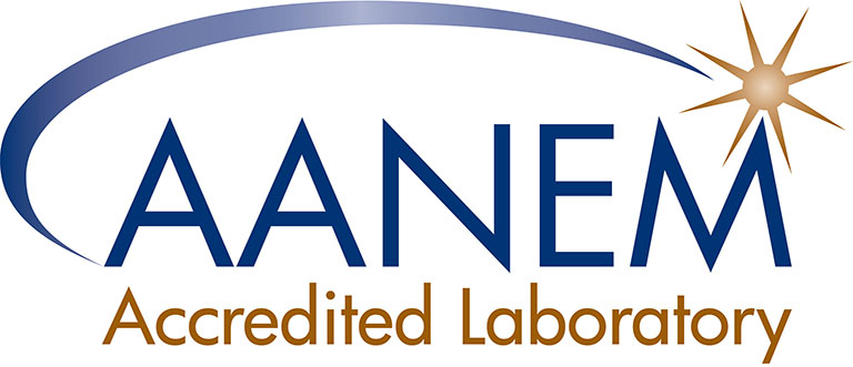 AANEM Accredited Laboratory Logo